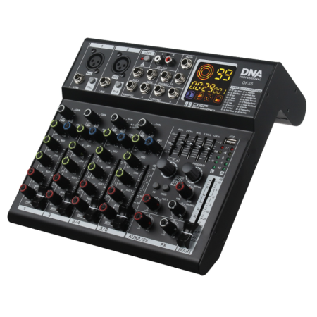 Mikser DNA QFX6 Bluetooth/USB/MP3/Phantom/DSP-90251