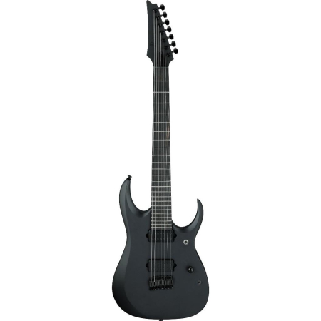 Ibanez RGDRB71-BKF Iron Label 7-String Black Flat-90292
