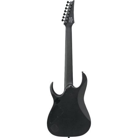 Ibanez RGDRB71-BKF Iron Label 7-String Black Flat-90293