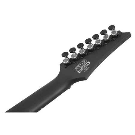 Ibanez RGDRB71-BKF Iron Label 7-String Black Flat-90300