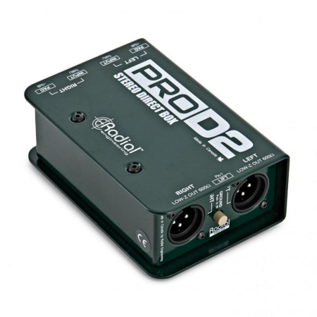 Radial ProD2 DI-Box pasywny stereofoniczny-90433